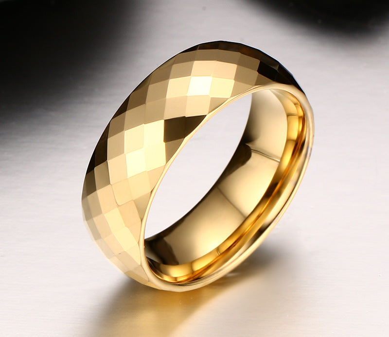 Gold Tungsten Ring for Men – Clean Strength in a Simple Form