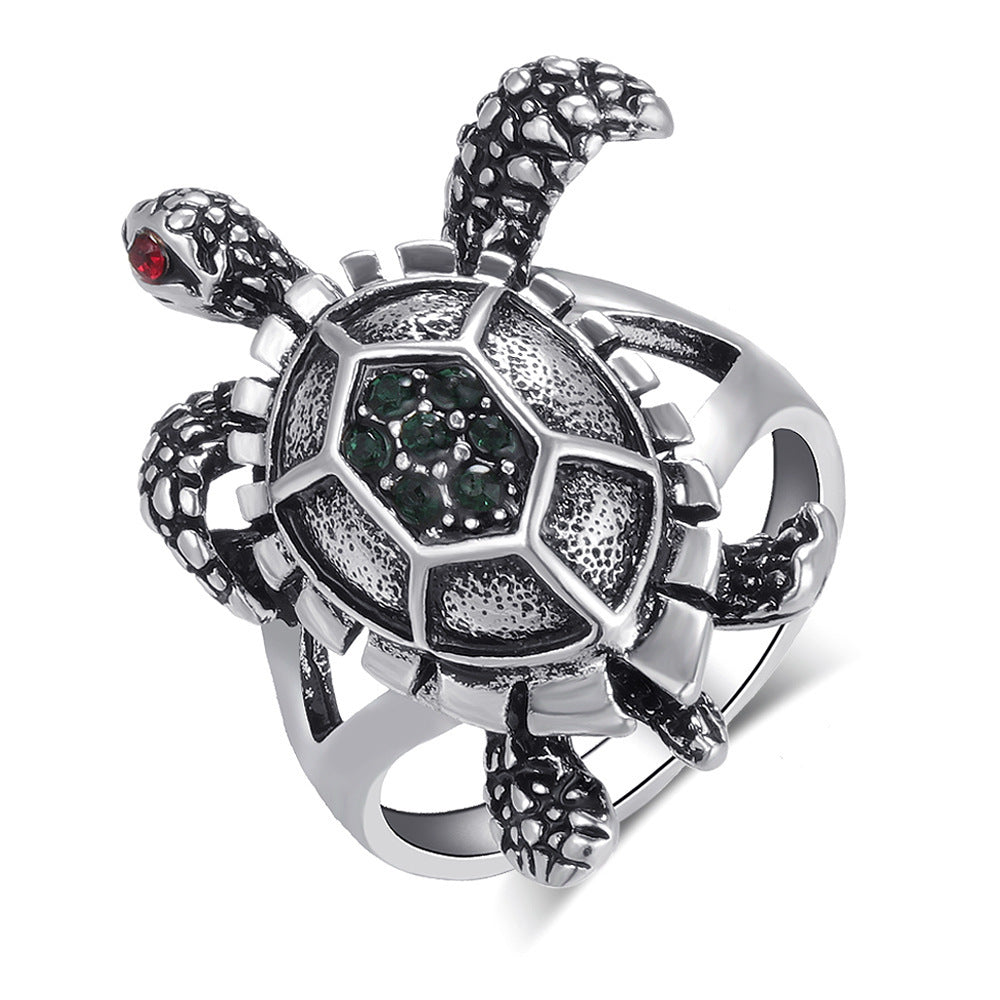 Sea Turtle Unisex Ring – Ocean-Inspired Jewelry