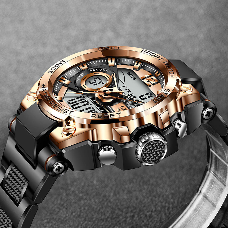 Quartz Luminous Waterproof Watch – Stylish Durable Timepiece
