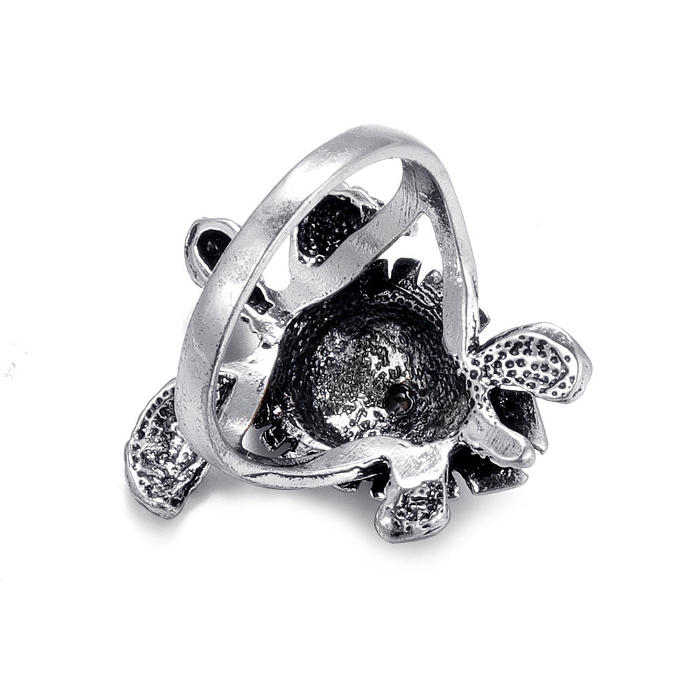 Sea Turtle Unisex Ring – Ocean-Inspired Jewelry