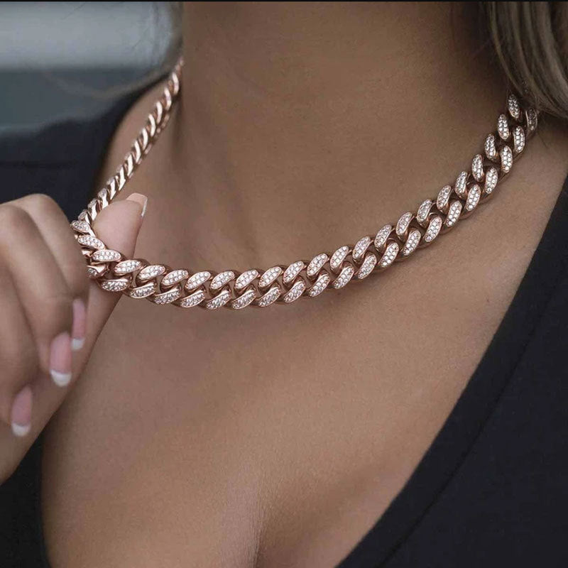 Cuban Chain Hip Hop Necklace – Unisex Street Style