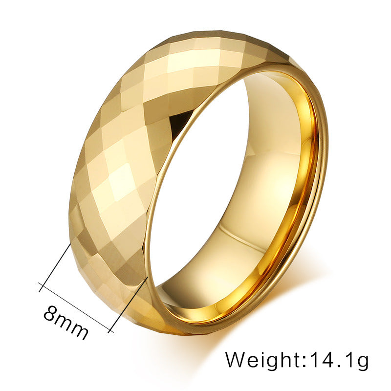 Gold Tungsten Ring for Men – Clean Strength in a Simple Form