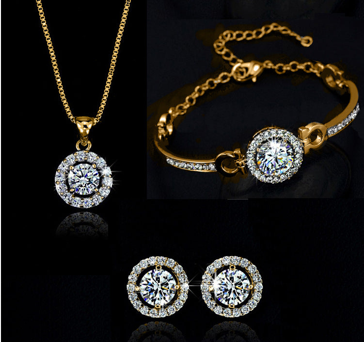 Elegant Jewelry Set – Matching Necklace & Earrings