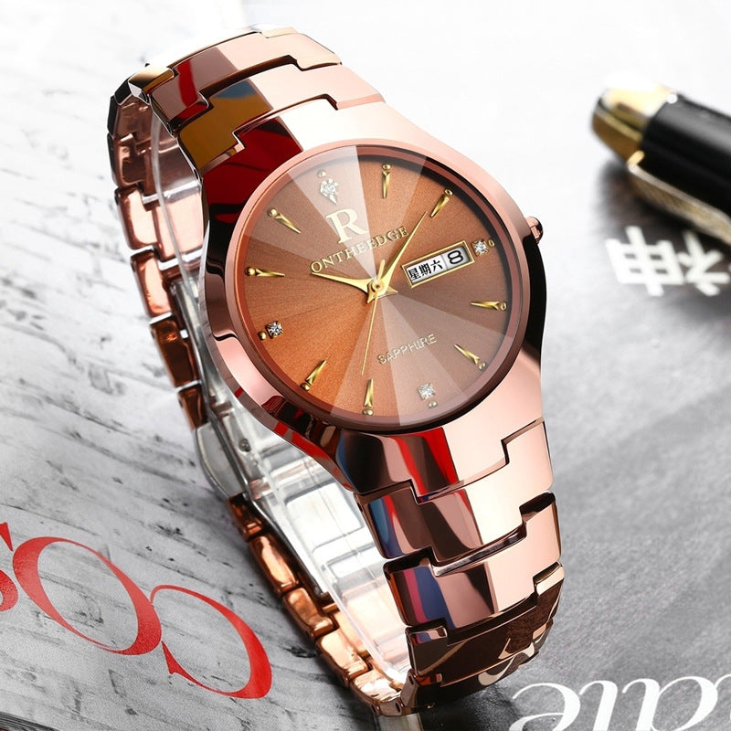 Tungsten Steel Watch Women's Watch Quartz Watch
