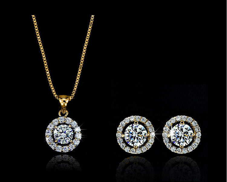 Elegant Jewelry Set – Matching Necklace & Earrings