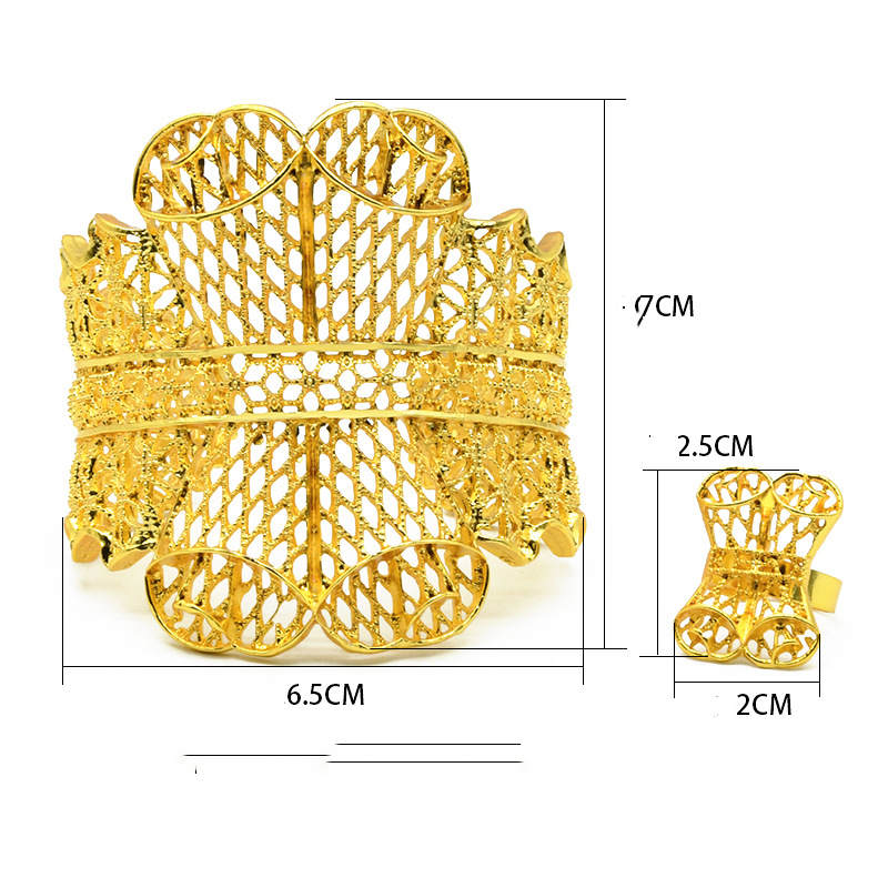 Copper Fade Bracelet Ring Fashion Wedding Ladies Jewelry Jewelry