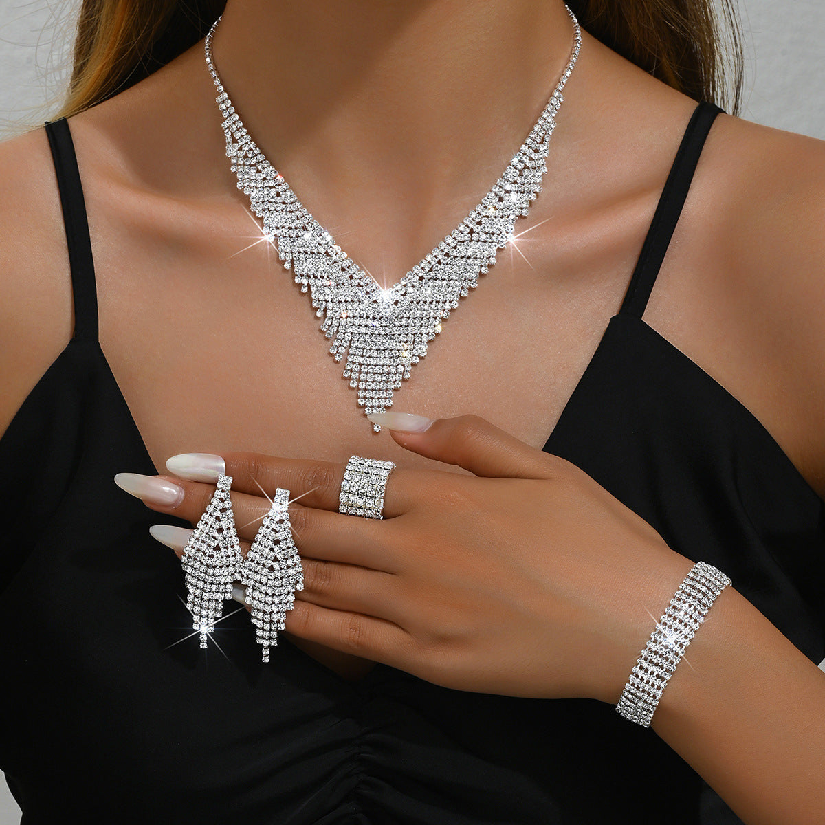 Pure luxury. "Gala" immediately tells the customer this is for their most important events, and "Diamond-Dust" promises a high-intensity, fine-particle sparkle.